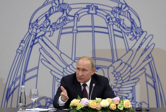 President Putin attends 2018 St. Petersburg International Economic Forum, day two