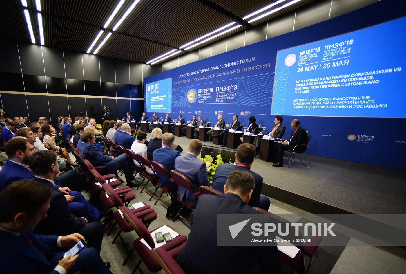 St. Petersburg International Economic Forum. Day three