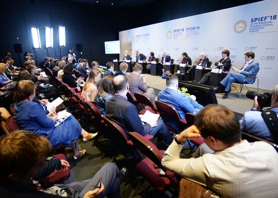 St. Petersburg International Economic Forum. Day three