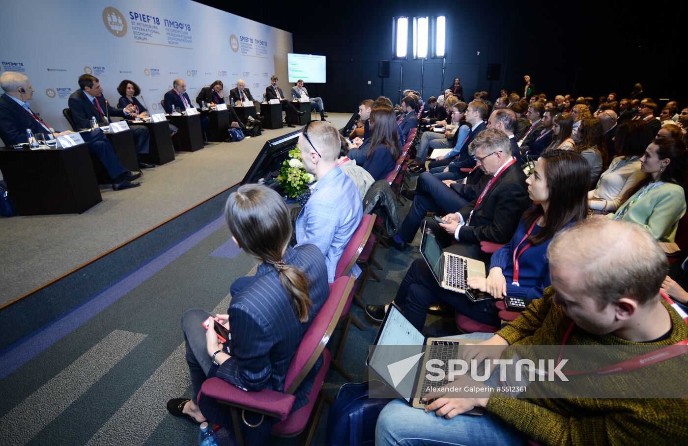 St. Petersburg International Economic Forum. Day three