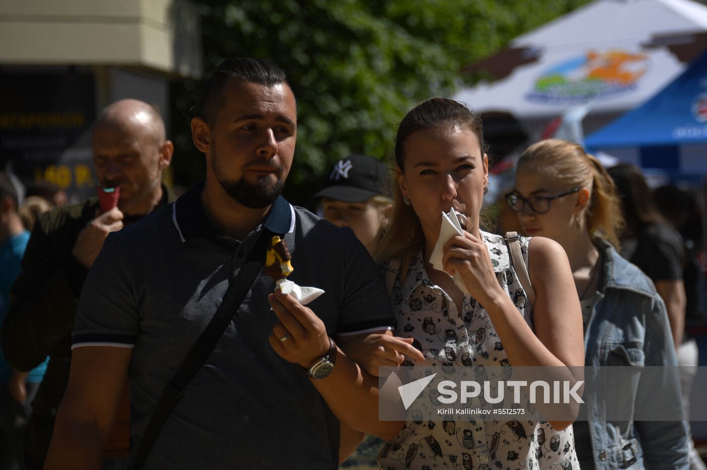 Ice-cream festival in Sokolniki Park