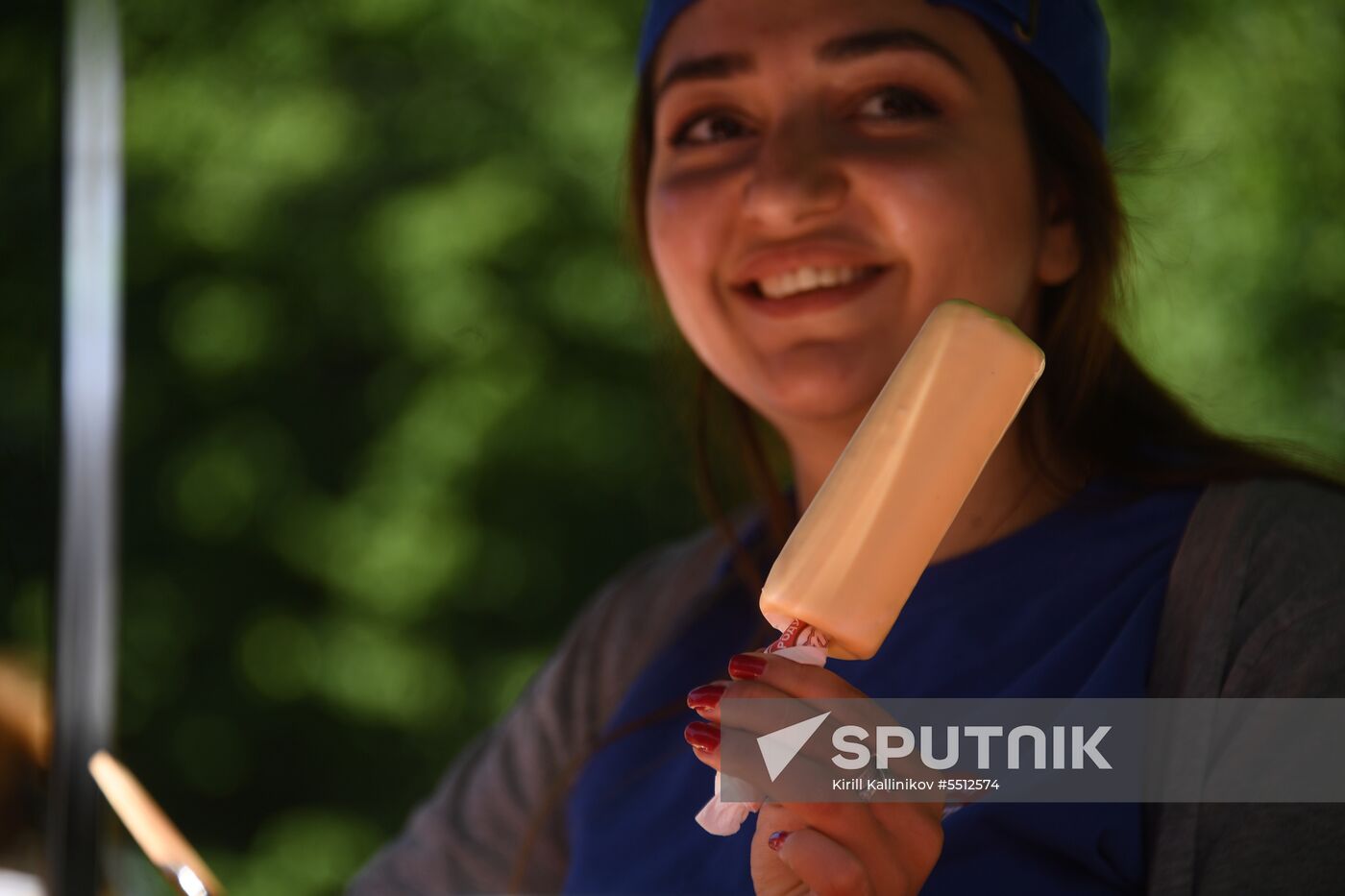 Ice-cream festival in Sokolniki Park