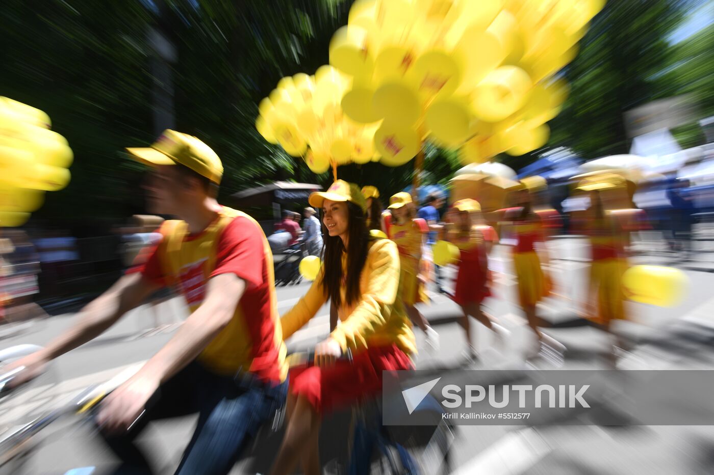 Ice-cream festival in Sokolniki Park