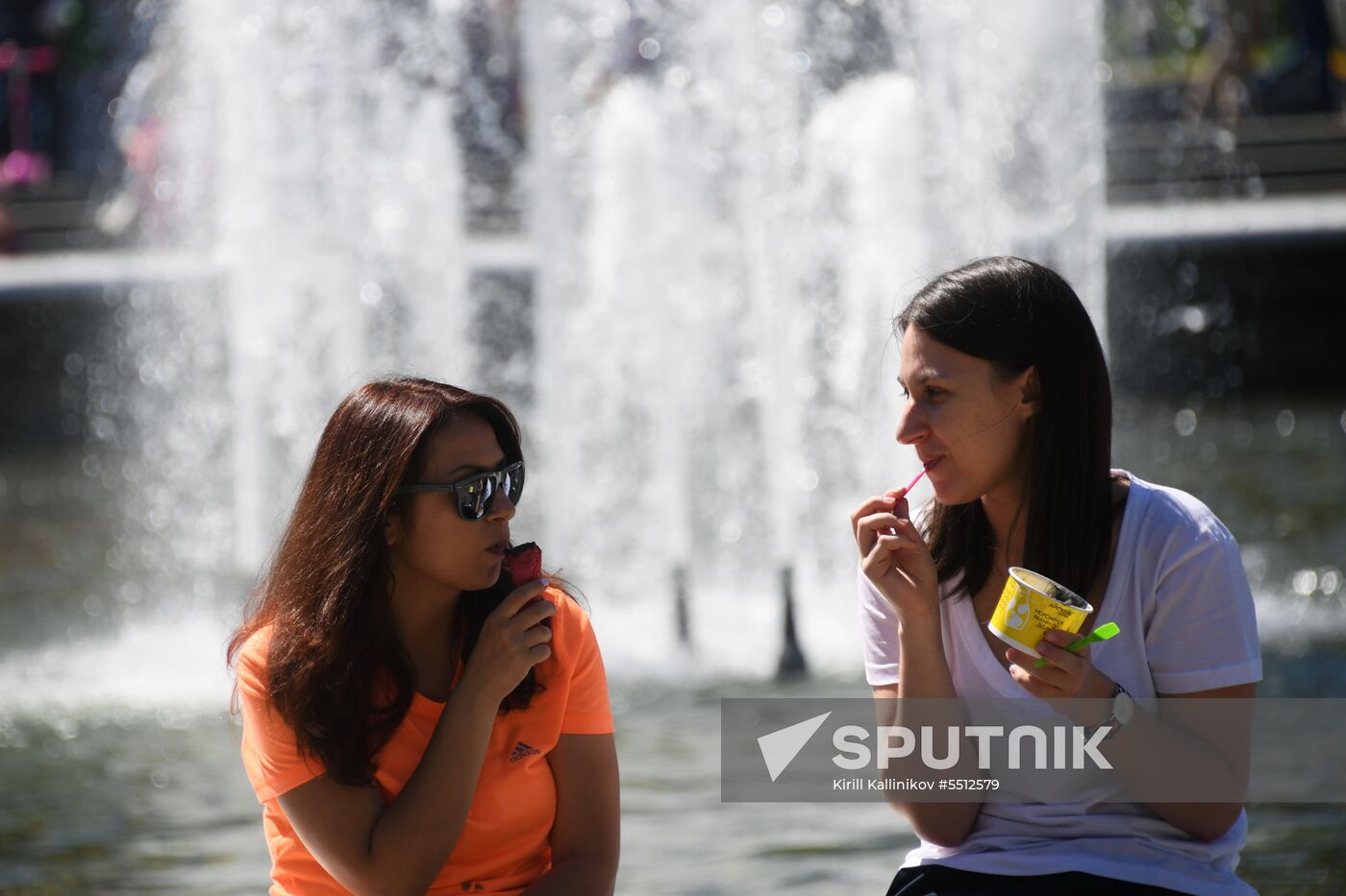 Ice-cream festival in Sokolniki Park