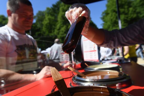 Ice-cream festival in Sokolniki Park