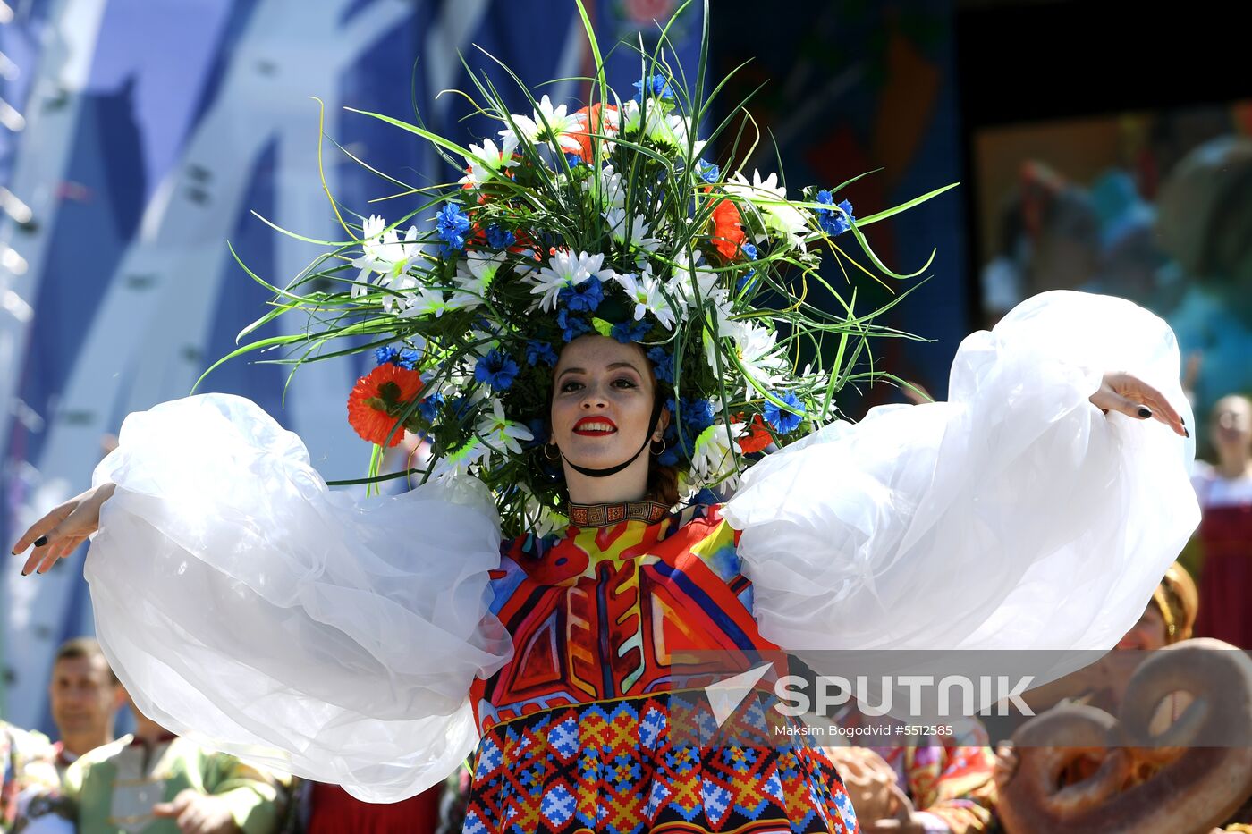 Russian folk festival Karavon in Kazan