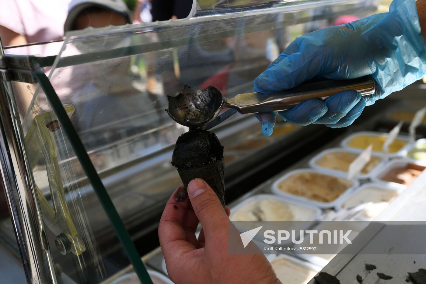 Ice-cream festival in Sokolniki Park