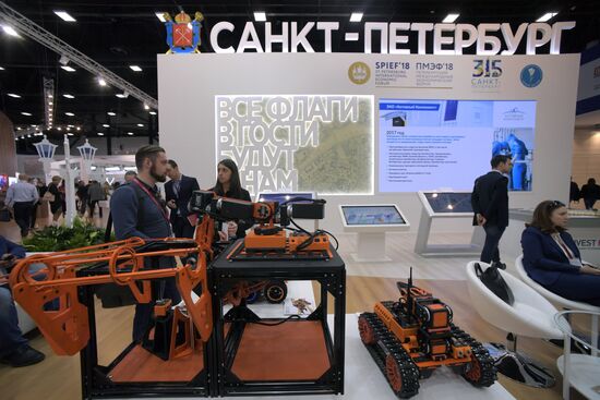 St. Petersburg International Economic Forum. Day three