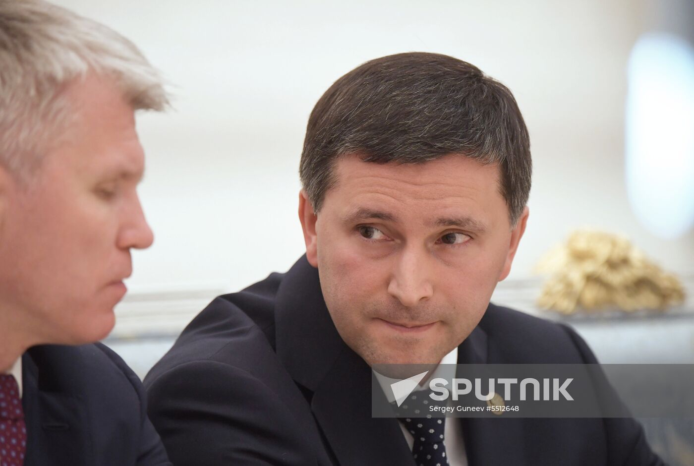 President Vladimir Putin holds a meeting with Government members