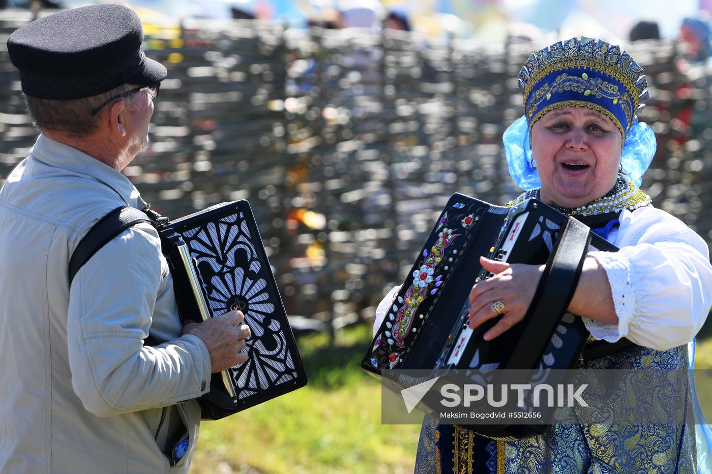 Russian folk festival Karavon in Kazan
