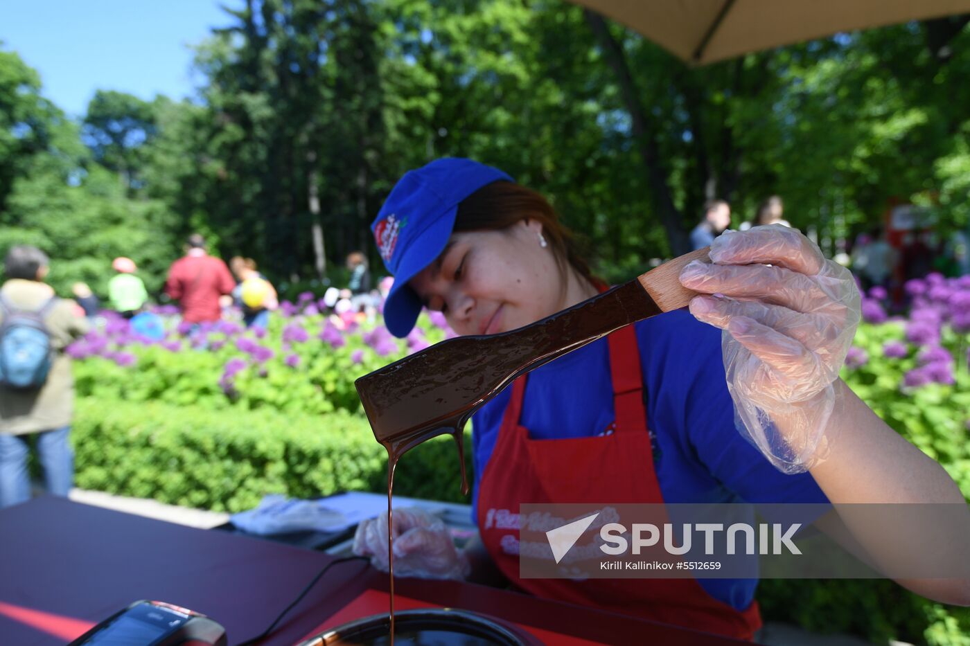 Ice-cream festival in Sokolniki Park