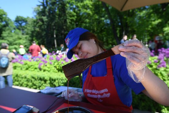 Ice-cream festival in Sokolniki Park