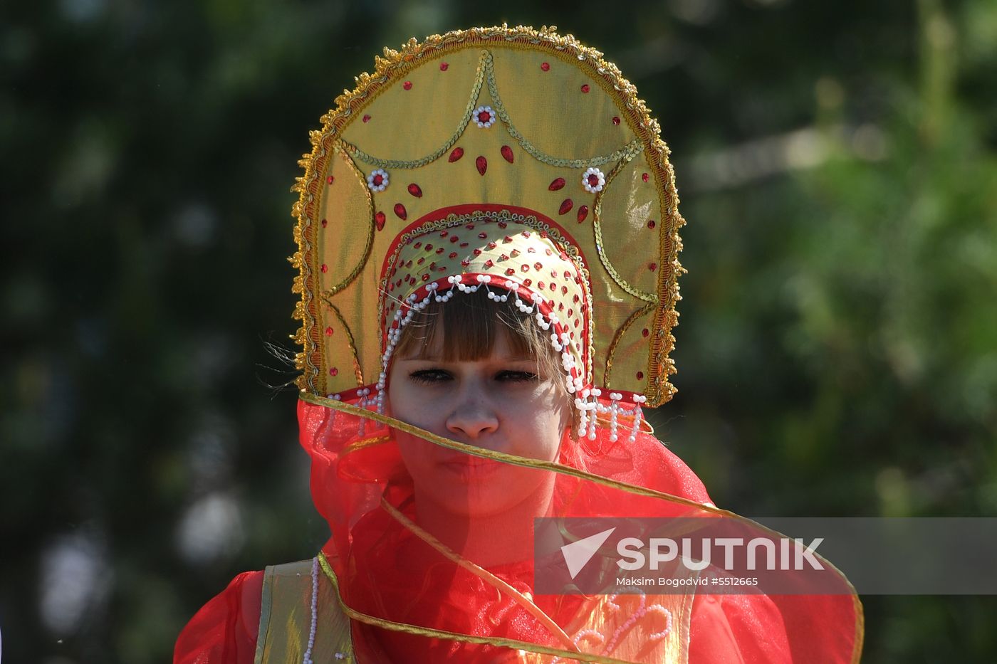 Russian folk festival Karavon in Kazan