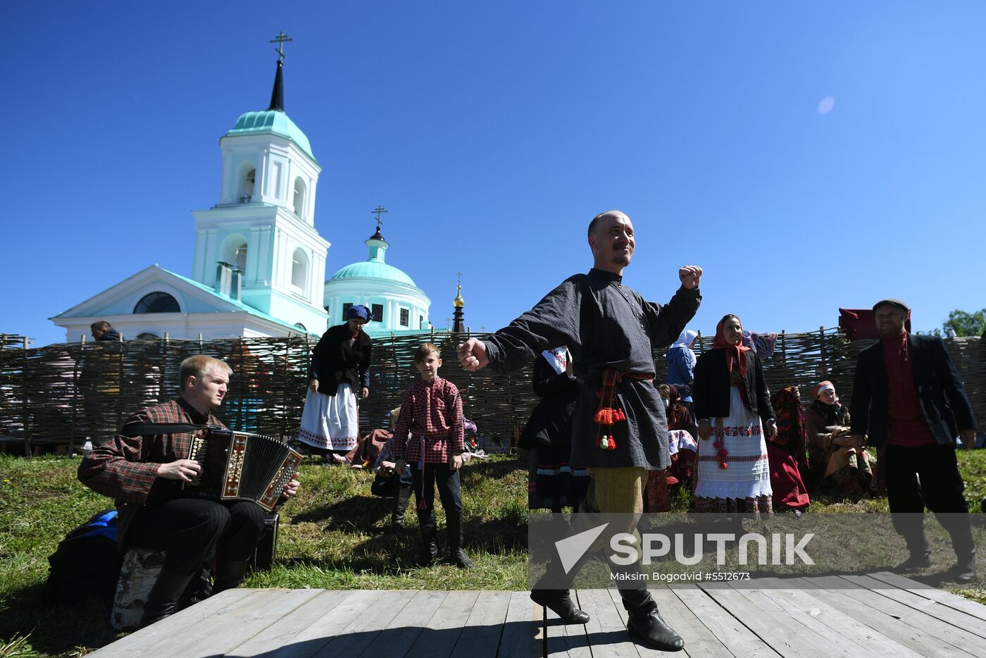 Russian folk festival Karavon in Kazan
