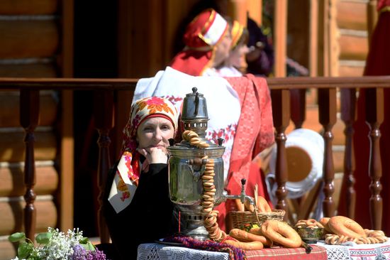 Russian folk festival Karavon in Kazan