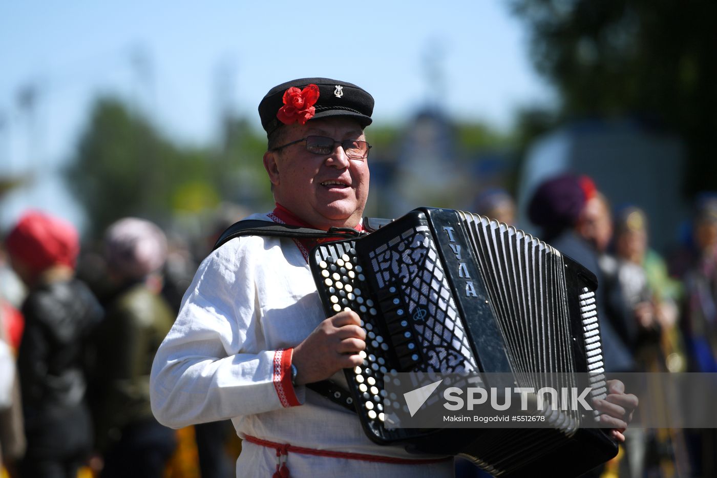 Russian folk festival Karavon in Kazan