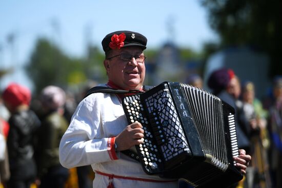 Russian folk festival Karavon in Kazan