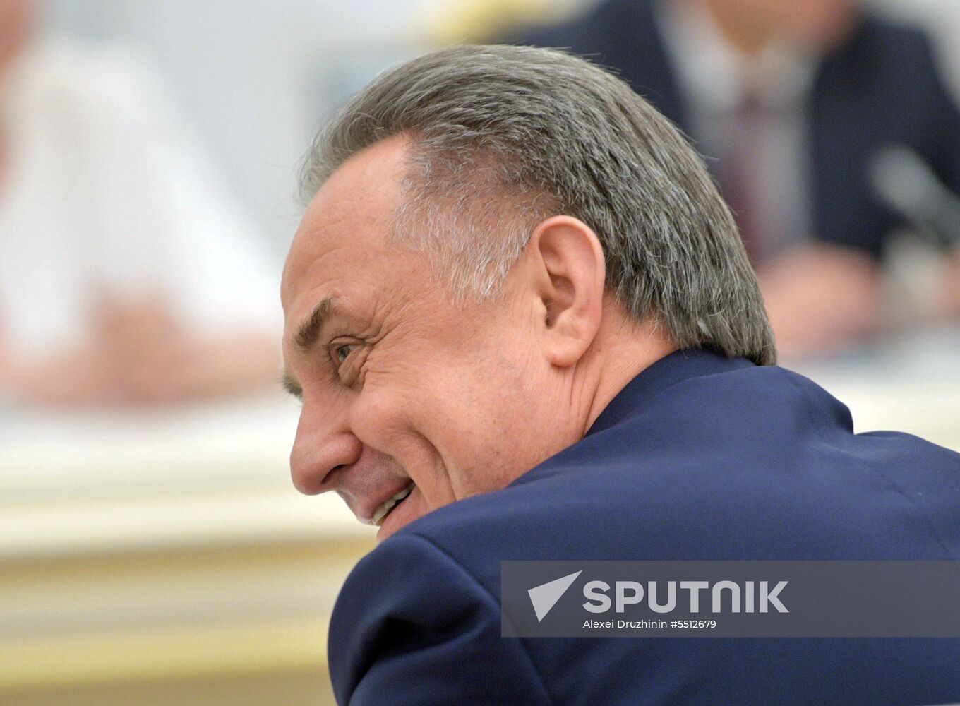 President Vladimir Putin holds a meeting with Government members