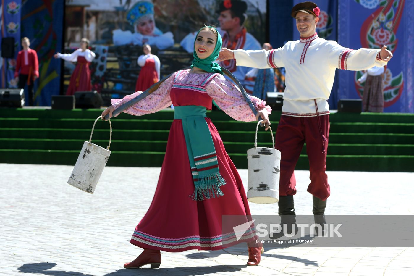 Russian folk festival Karavon in Kazan