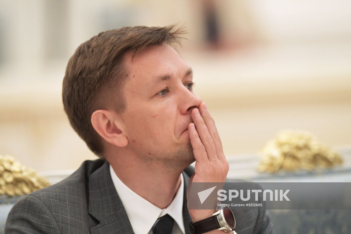 President Vladimir Putin holds a meeting with Government members