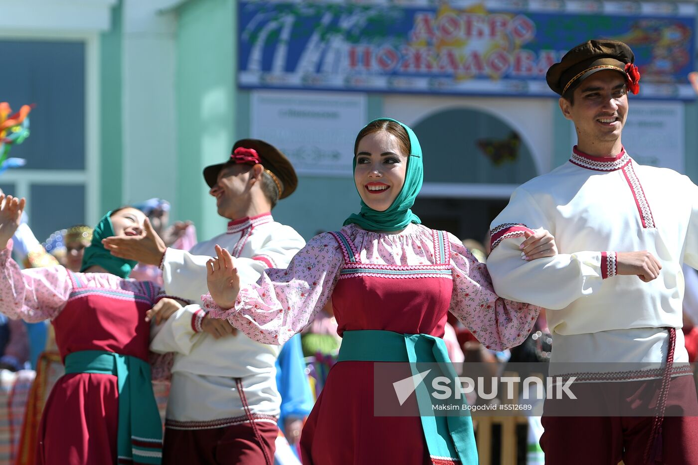 Russian folk festival Karavon in Kazan
