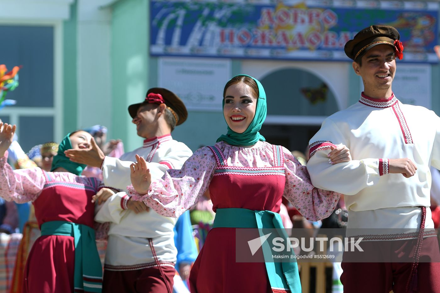 Russian folk festival Karavon in Kazan