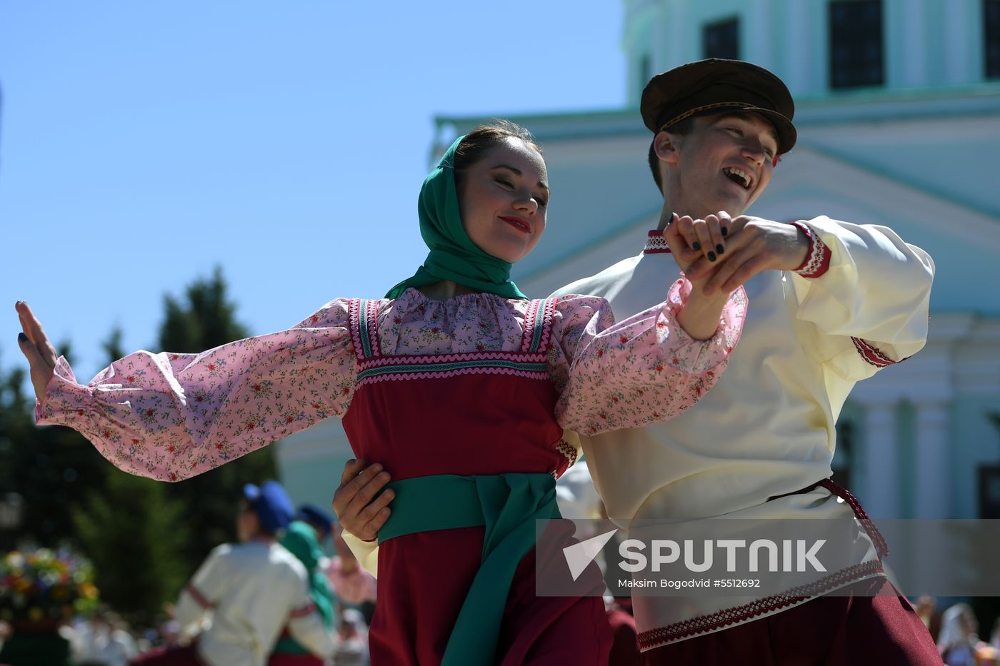 Russian folk festival Karavon in Kazan