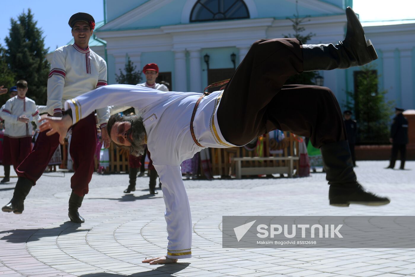 Russian folk festival Karavon in Kazan