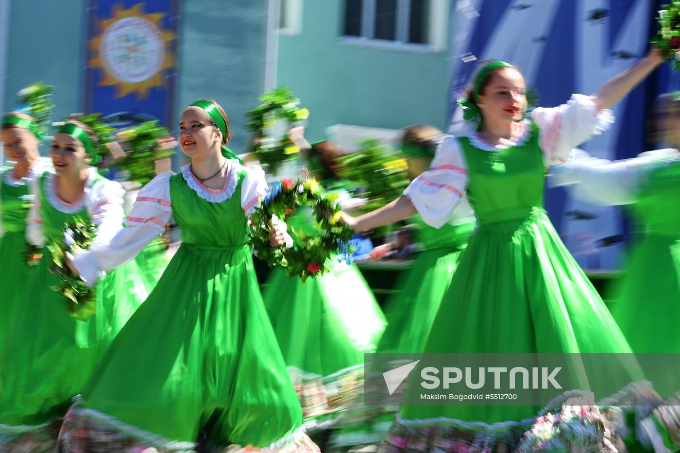 Russian folk festival Karavon in Kazan