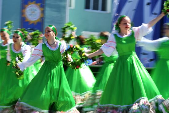 Russian folk festival Karavon in Kazan
