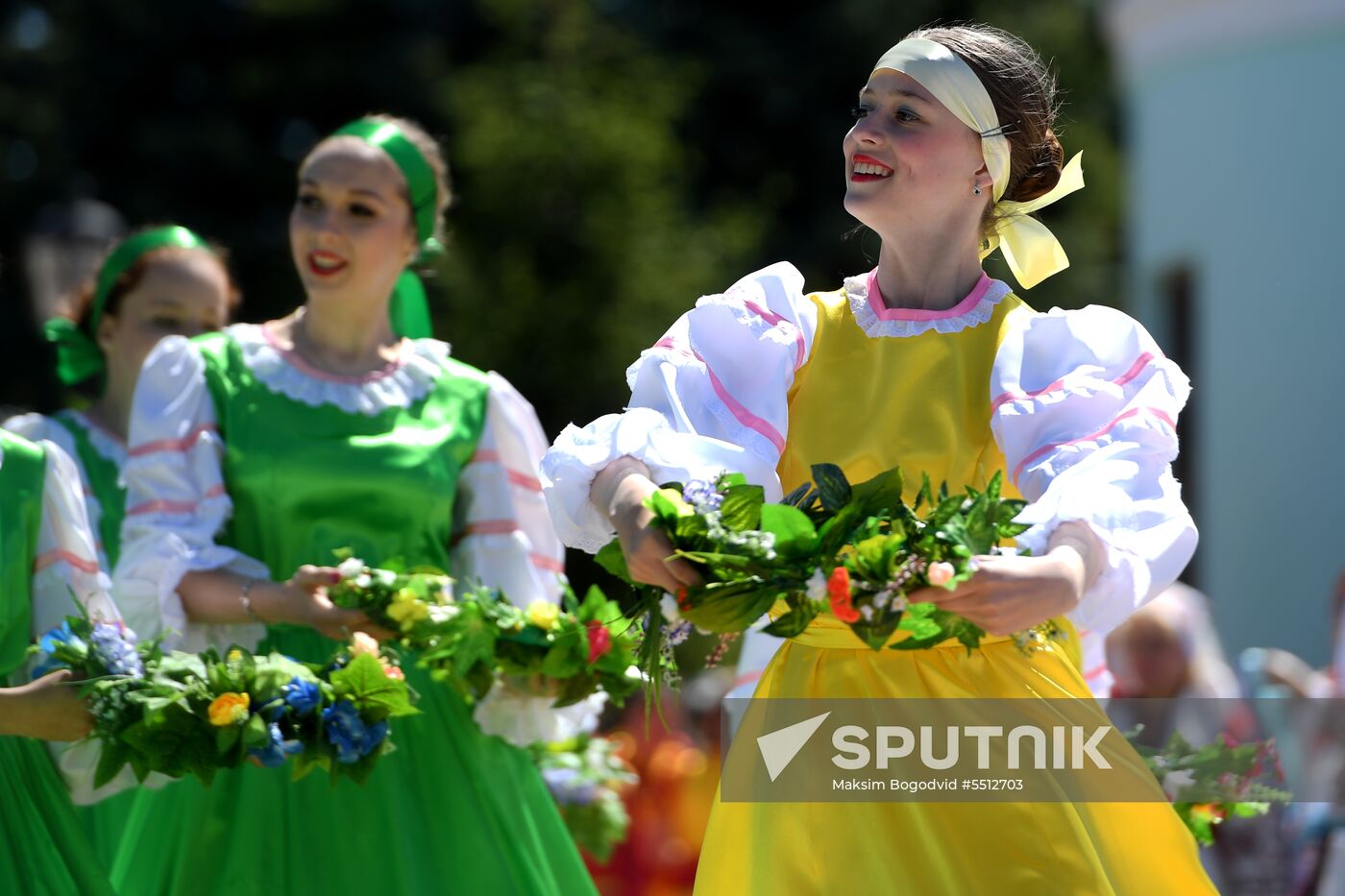 Russian folk festival Karavon in Kazan