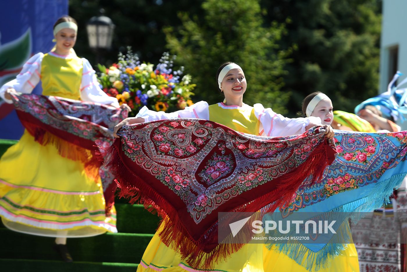 Russian folk festival Karavon in Kazan