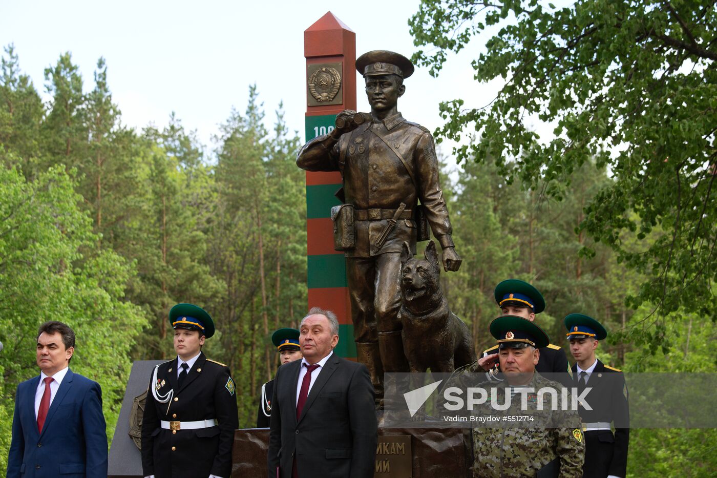 Monument to border guards unveiled in Ufa