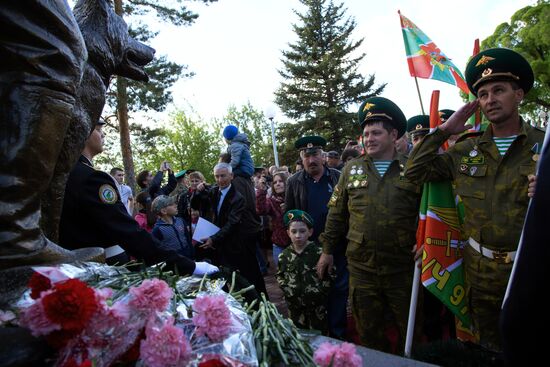 Monument to border guards unveiled in Ufa