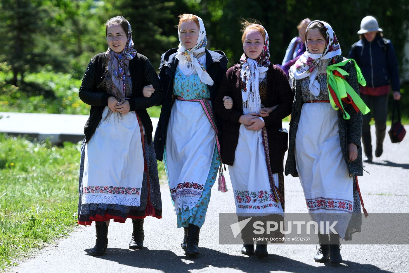 Russian folk festival Karavon in Kazan