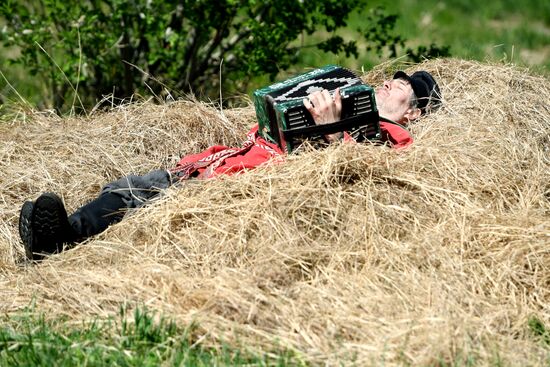 Russian folk festival Karavon in Kazan