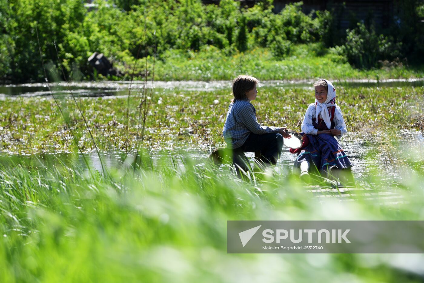 Russian folk festival Karavon in Kazan
