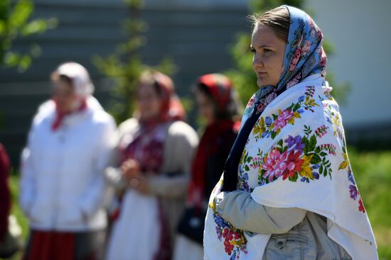 Russian folk festival Karavon in Kazan