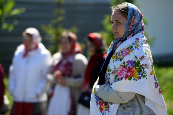 Russian folk festival Karavon in Kazan