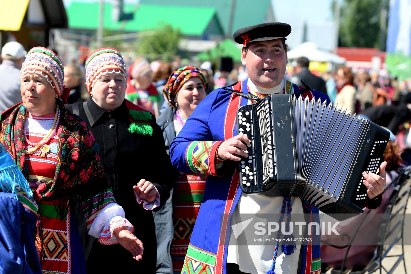 Russian folk festival Karavon in Kazan