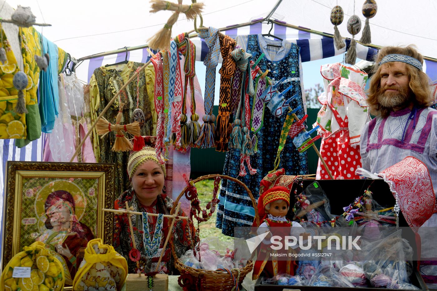 Russian folk festival Karavon in Kazan