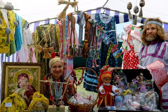 Russian folk festival Karavon in Kazan