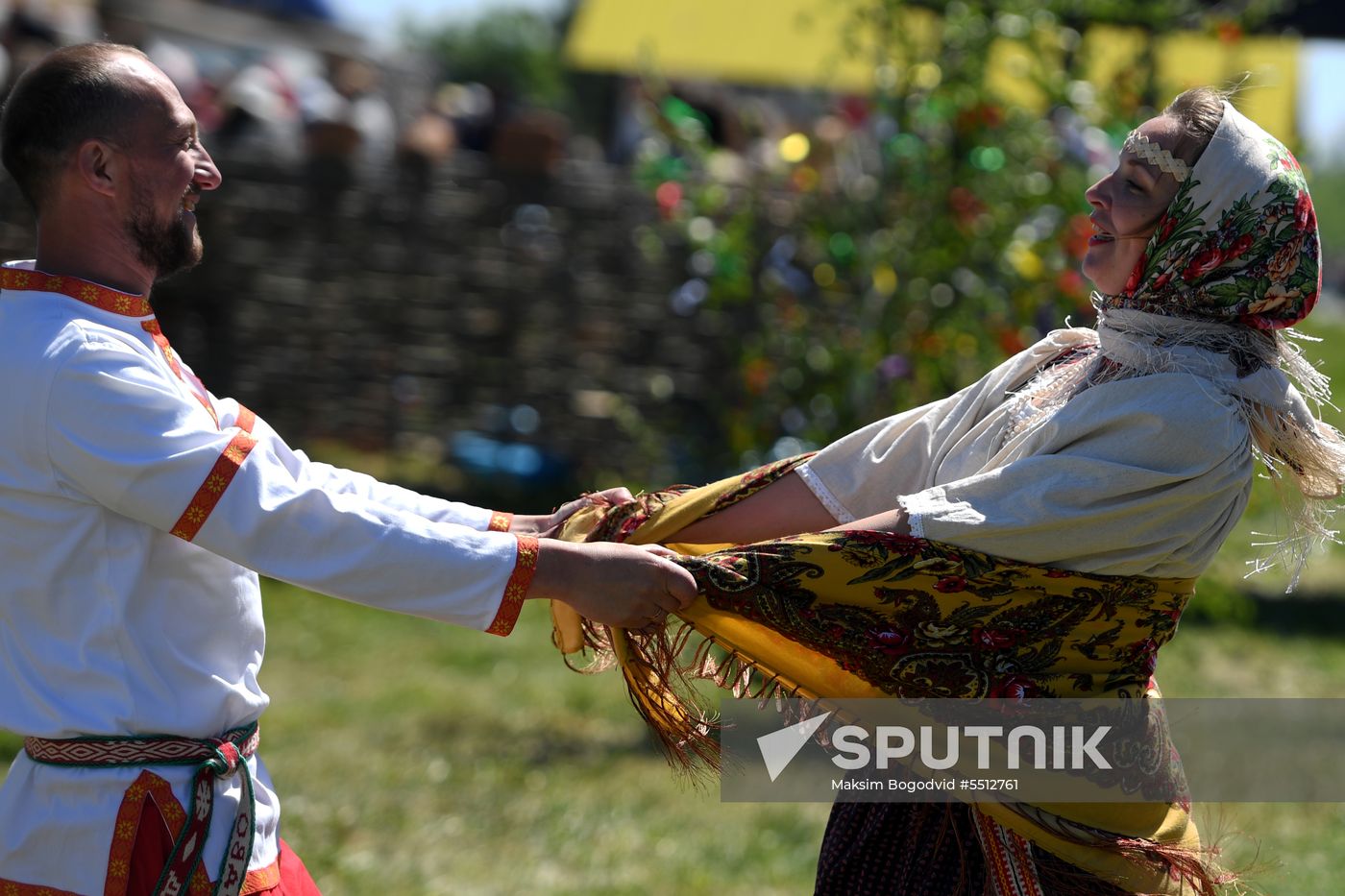 Russian folk festival Karavon in Kazan