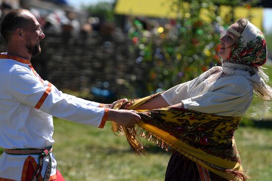 Russian folk festival Karavon in Kazan