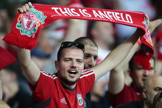 Football. UEFA Champions League. Final. Real Madrid vs. Liverpool