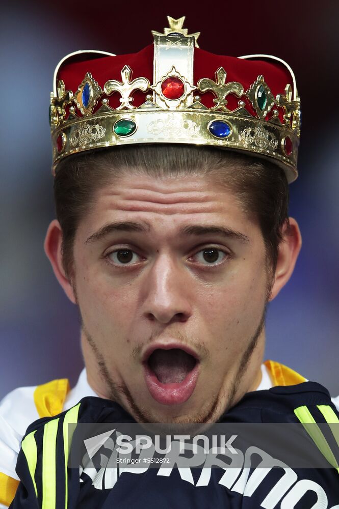 Football. UEFA Champions League. Final. Real Madrid vs. Liverpool