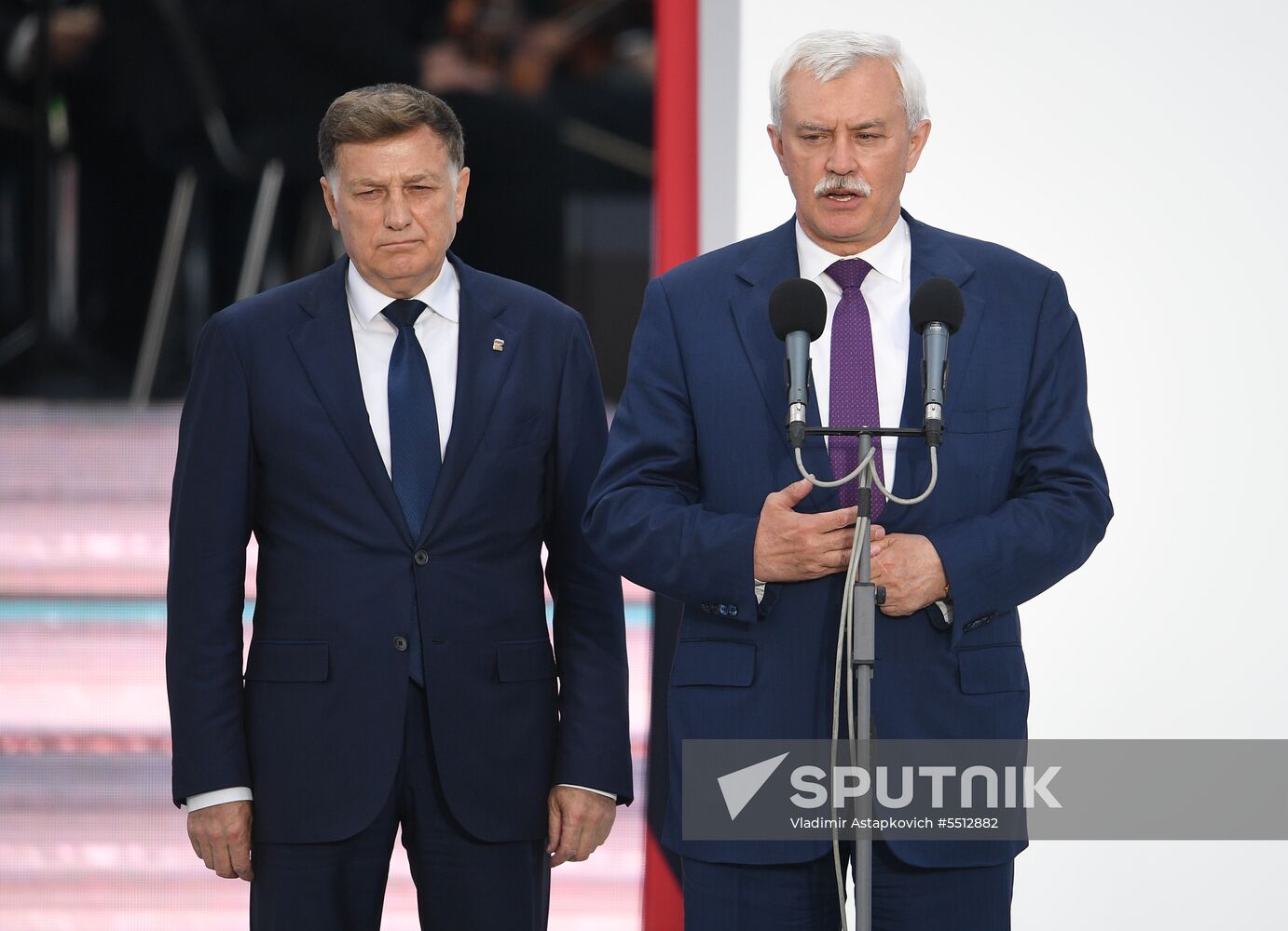 St. Petersburg Governor holds SPIEF celebrations