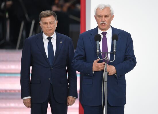 St. Petersburg Governor holds SPIEF celebrations