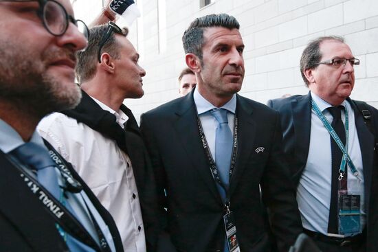 Football. UEFA Champions League. Final. Real Madrid vs. Liverpool