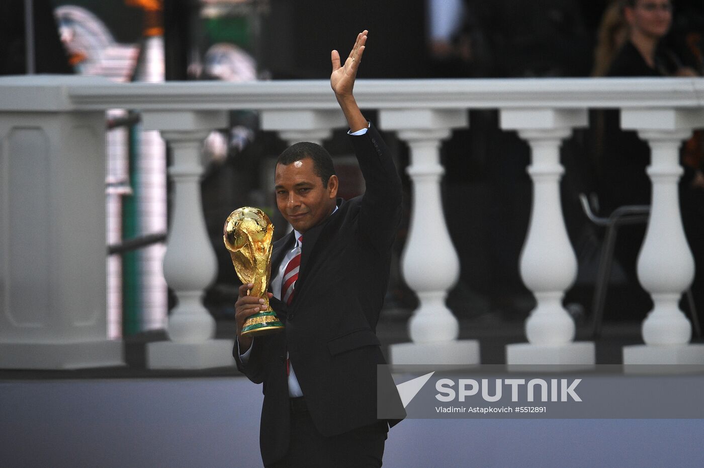 FIFA World Cup Trophy presentation in St. Petersburg